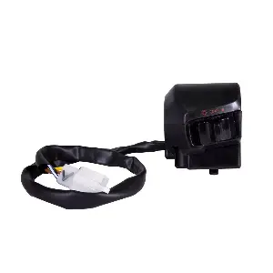 Uno Minda Sw-0660a Handle Bar Switch Kick Start, 3 Pin Male Coupler for Hero-cbz - Drum