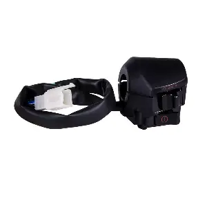 Uno Minda Sw-0660b Handle Bar Switch With Wire Coupler & 2 L-type Clip Terminals For Hero-ambition 135 - Drum