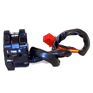 Uno Minda Sw-0721a Handle Bar Switch- Left Side (1 Wire Coupler) For-bajaj-caliber