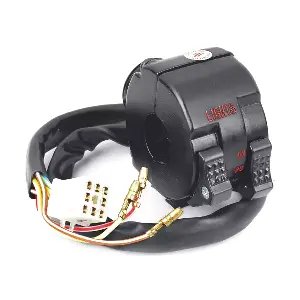 Uno Minda Sw-0733a Handle Bar Switch With 1 Wire Coupler, 3 Bullet Terminal For Suzuki-samurai