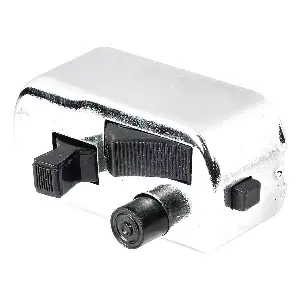 Uno Minda Sw-0744h Handle Bar Switch-right Side- 12v Chrome- With Engine Kill - Chrome Cover, Black Buttons For-bajaj-chetak/ 125 Fe