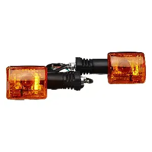 Uno Minda Td-5009b Amber Lens Blinker Lamp Assembly For Hero Splendor Plus Front