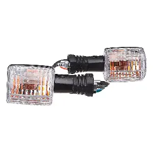Uno Minda Td-5009g Amber Lens Blinker Lamp Assembly Rear For Hero Splendor Pro (set Of 2 Pcs)
