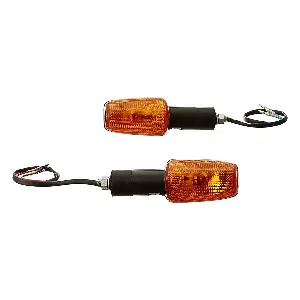 Uno Minda Td-5028b Amber Lens Blinker Lamp Assembly Front Lh/rh For Hero Cd Dawn New Model (set Of 2 Pcs)