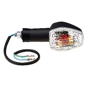 Uno Minda Td-5038c Natural Lens Blinker Lamp Assembly Rear Lh/rh For Hero Glamour (set Of 2 Pcs)