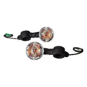 Uno Minda Td-5047b Amber Lens Blinker Lamp Assembly For Bajaj Avenger Street New Model Front