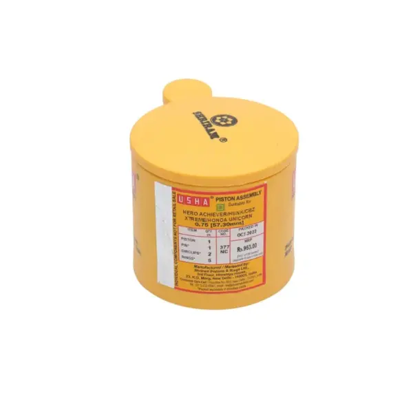 Usha Piston Kit (0.75) For Achiever, Hunk, Cbz Xtreme, Unicorn - Image 3