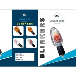 Indicator / Blinker Rear Lh Amber Lens Tvs Victor