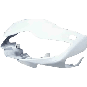 Visor Standard White Duet - Genuine