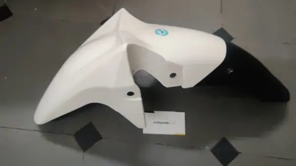 White Honda Twister Front Mudguard