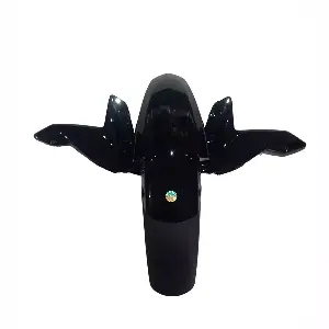 Genuine Front Mudguard Black For Tvs Apache Rtr200 4v
