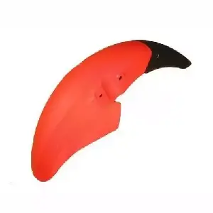 Genuine Front Mudguard Red For Hero Hunk Type 2
