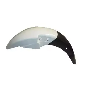 Genuine Front Mudguard White For Honda Shine Sp Type 3