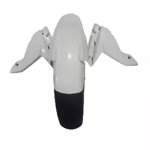 Genuine Front Mudguard White For Tvs Apache Rtr 160 Bs6 2020