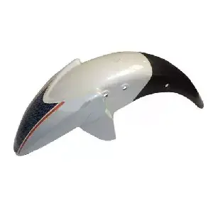 Genuine Front Mudguard White For Tvs Apache Rtr160 Race Edition
