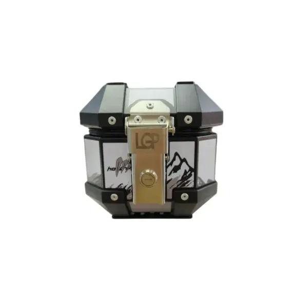 LGP 5 litres aluminium top box with adventure graphics premium - Image 2