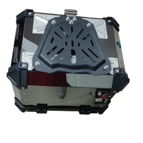 LGP black titanium large capacity aluminium top box 45 ltrs (fits all motorcycle) - Image 4