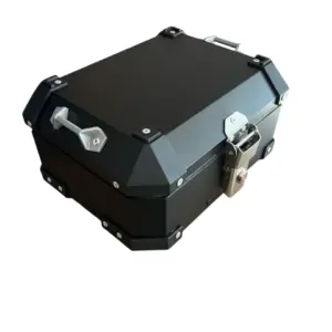 15 Litre | aluminium top box / top case | LGP | ideal of daily commutes | Short tour | BLACK | Compatible for all motorcycles