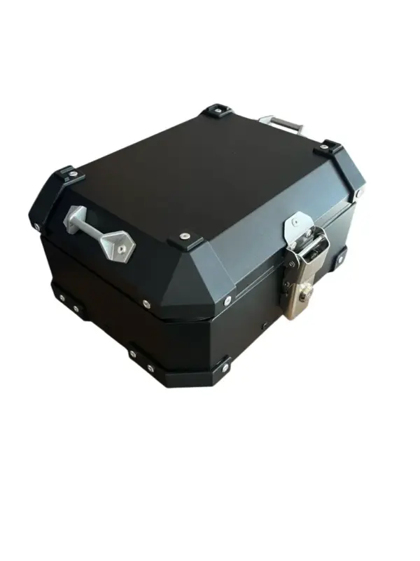 15 Litre | aluminium top box / top case | LGP | ideal of daily commutes | Short tour | BLACK | Compatible for all motorcycles