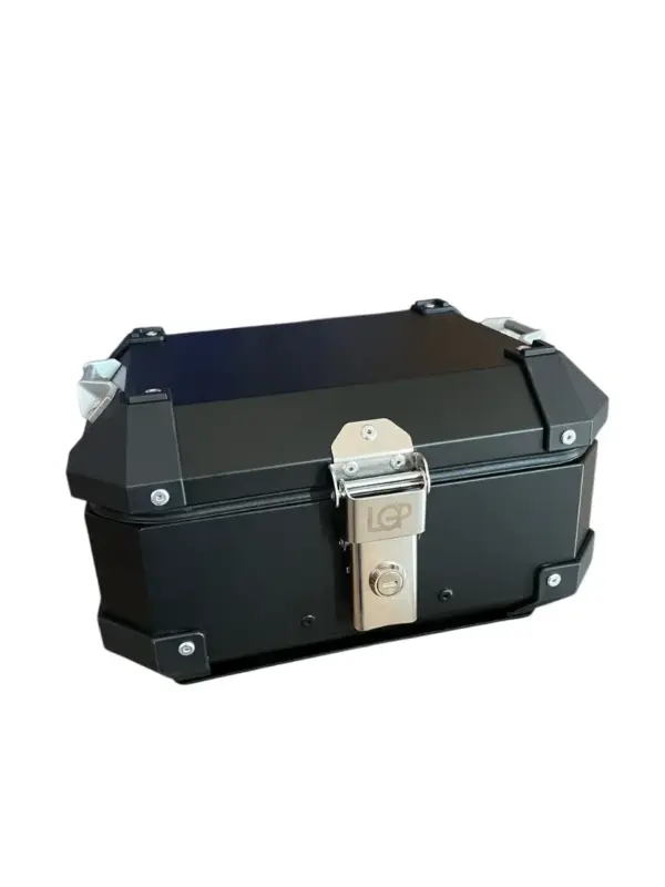15 Litre | aluminium top box / top case | LGP | ideal of daily commutes | Short tour | BLACK | Compatible for all motorcycles - Image 5