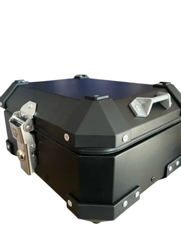 15 Litre | aluminium top box / top case | LGP | ideal of daily commutes | Short tour | BLACK | Compatible for all motorcycles - Image 4