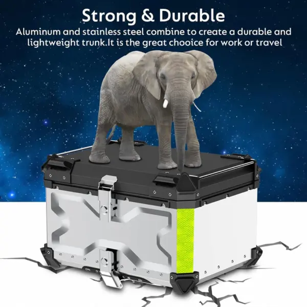 LGP | heavyduty Top Case/Top box | 65L | X type | Premium aluminium - universal - 1 YEAR WARRANTY - Image 6