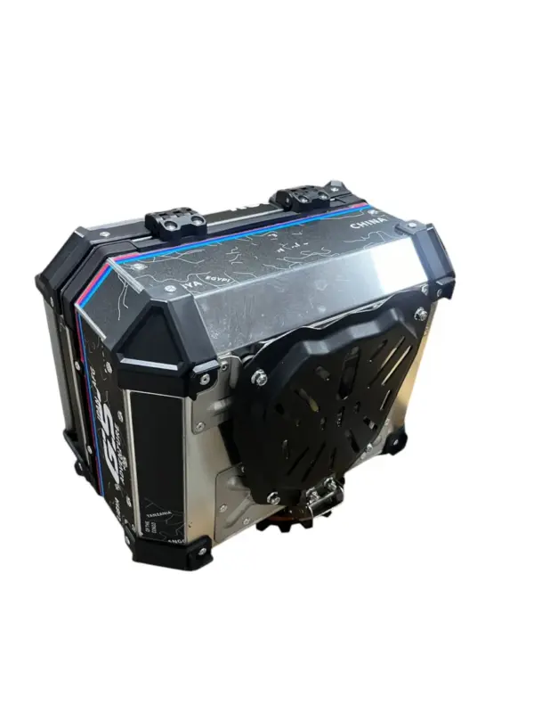 Wanderer GS LGP 25 litres | Inspired by International Moto Tourers aluminium top box | BLACK ( fits all motorcycles ) - 1 YEAR WARRANTY - Image 5