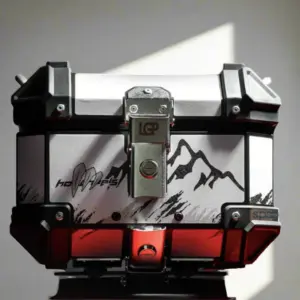 New PrLGP 25 litres aluminium top box with graphics universal 2.0 ( fits all motorcycles ) - 1 YEAR WARRANTYoduct
