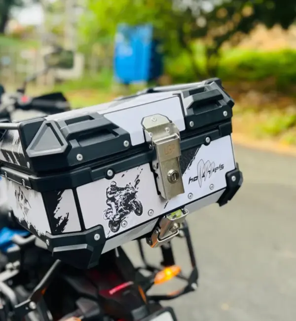 New PrLGP 25 litres aluminium top box with graphics universal 2.0 ( fits all motorcycles ) - 1 YEAR WARRANTYoduct - Image 15