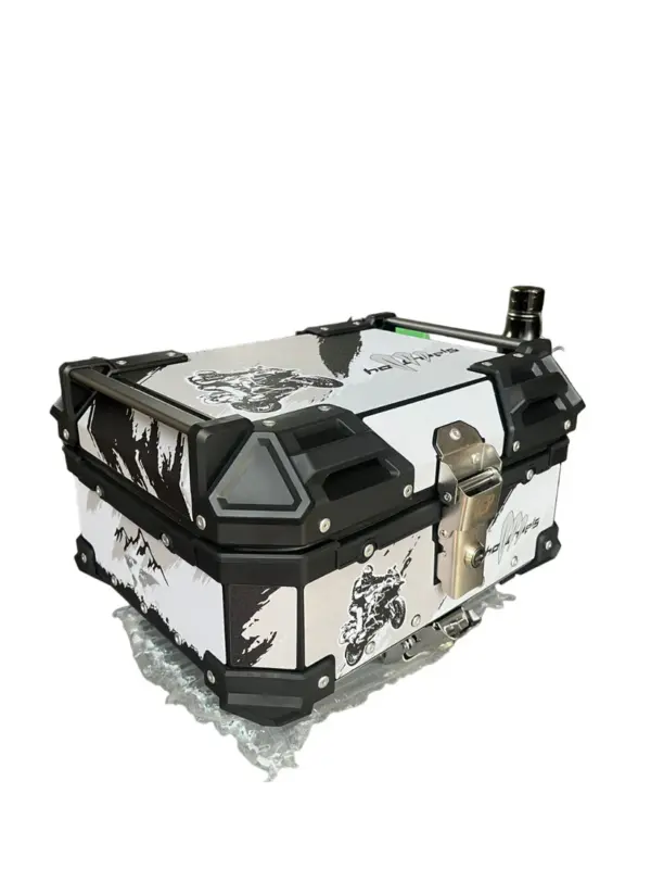 New PrLGP 25 litres aluminium top box with graphics universal 2.0 ( fits all motorcycles ) - 1 YEAR WARRANTYoduct - Image 13