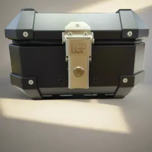 LGP 10 litres aluminium top box black ( fits all motorcycles )